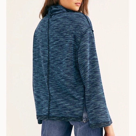 NWT Free People Sunny Days Turtleneck Top - Picture 3 of 9